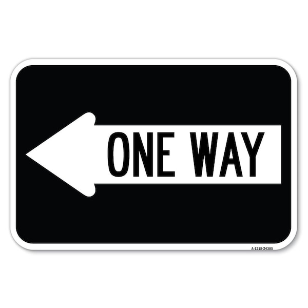 Signmission Safety Sign, 12 in Height, Aluminum, 18 in Length, 24385 A-1218-24385 - main